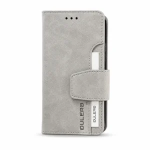 כיסוי ספר לטלפון סמסונג גלקסי Samsung Galaxy S26 – צבע אפור דולרו