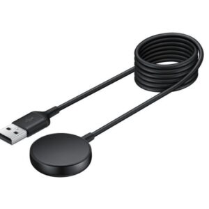 מטען אלחוטי מגנטי ל-Galaxy Watch Active/Active2, קומפקטי, נייד ויעיל, עם חיבור USB-A וטעינה פשוטה ב"הנחה אחת".