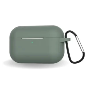 כיסוי סיליקון ירוק כהה ל־AirPods Pro 3