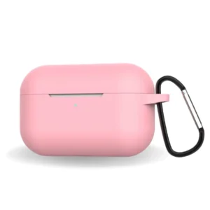כיסוי סיליקון ורוד ל־AirPods Pro 3