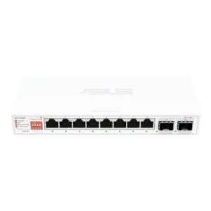 מתג לא מנוהל +Asus QG-U1080 8-Port 2.5G + 2-Port 10G SFP