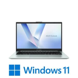 מחשב נייד ASUS Vivobook Go 14 E1404FA-EB910W 14 אינץ׳ – Ryzen 5, 16GB RAM ו־1TB SSD
