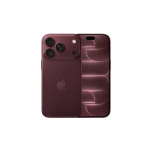 Apple iPhone 18 Pro 256GB Burgundy MJRR4QN/A עם A20 Pro, מסך 6.3" 120Hz, מצלמות 48MP Pro Fusion, זום עד 8x, Wi-Fi 7 וטעינה מהירה.
