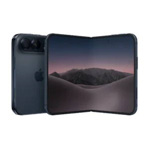 Apple iPhone Duo 512GB Night Sky MK2G4QN/A בצבע כחול כהה פתוח עם מסך OLED מתקפל 7.6 אינץ'