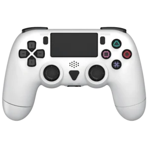 בקר משחק אלחוטי Dragon GPS4-DWC4-W ל־Sony PlayStation 4 בצבע לבן