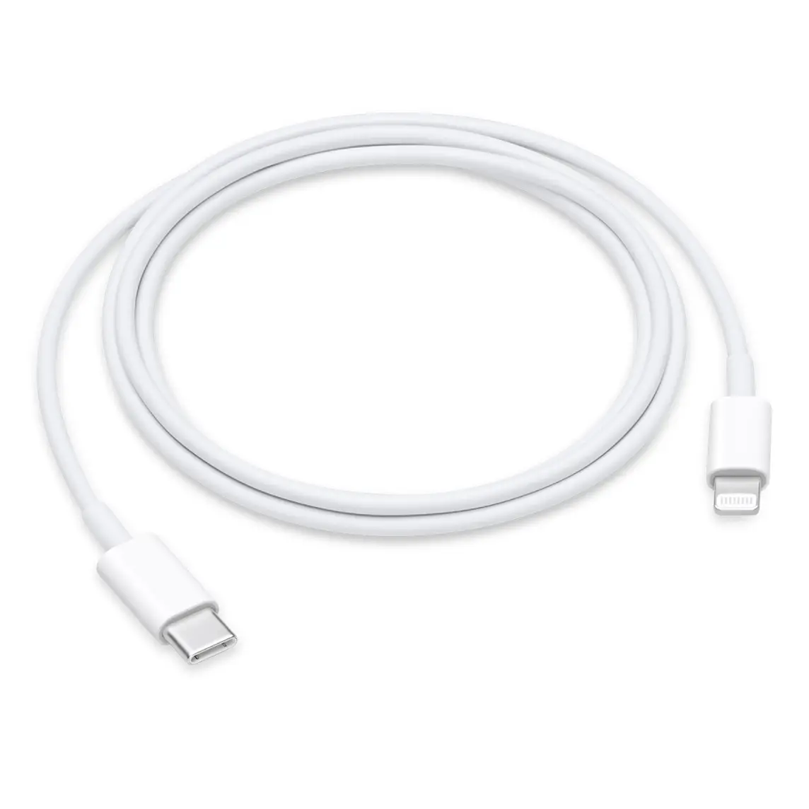 כבל Apple USB-C to Lightning מקורי באורך 1 מטר MUQ93ZM/A בצבע לבן