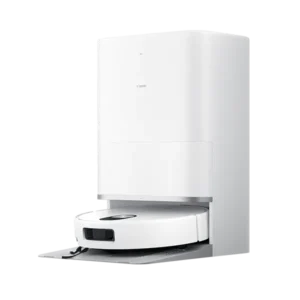 שואב שוטף רובוטי Xiaomi Robot Vacuum 5 בצבע לבן עם תחנת Omni